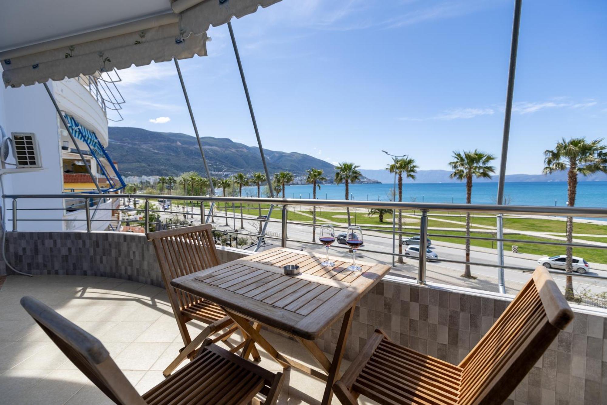 Azure Bliss Seaview Vlore-Kean Apartment מראה חיצוני תמונה