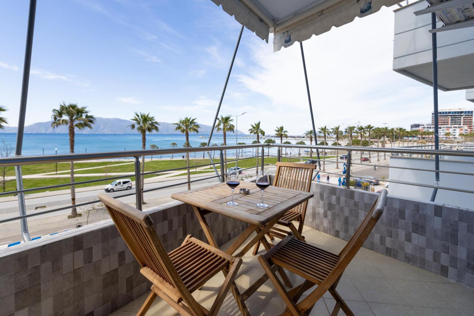 Azure Bliss Seaview Vlore-Kean Apartment מראה חיצוני תמונה